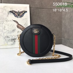 구찌 라운드 숄더백 550618 BG-GC