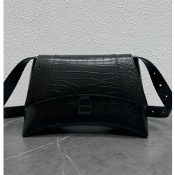 발렌시아가 671353 아워글래스 숄더백 H5