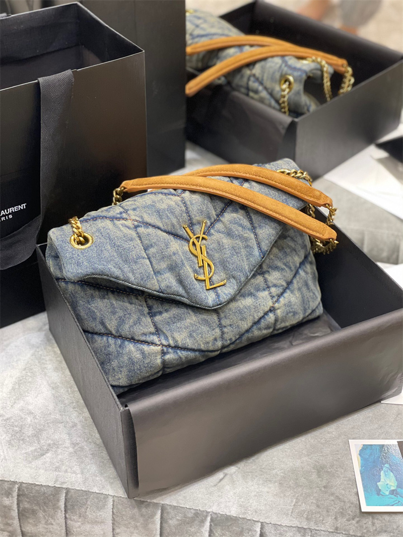 23FW 생로랑 루루 모노그램 숄더백 577476 ZP
