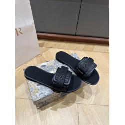 크리스챤 디올 2024 여성용 PVC 슬리퍼 WA3349 OS