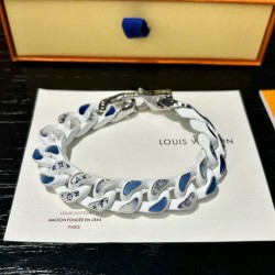 루이비통 24SS 로고 LV 모노그램 CHAN LINKS PATCHES  팔찌 SN926 AGG