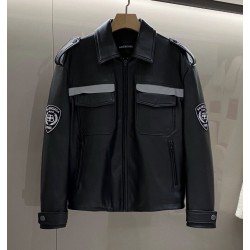 발렌시아가 2024 남성용 양가죽자켓 BL1092 YJ