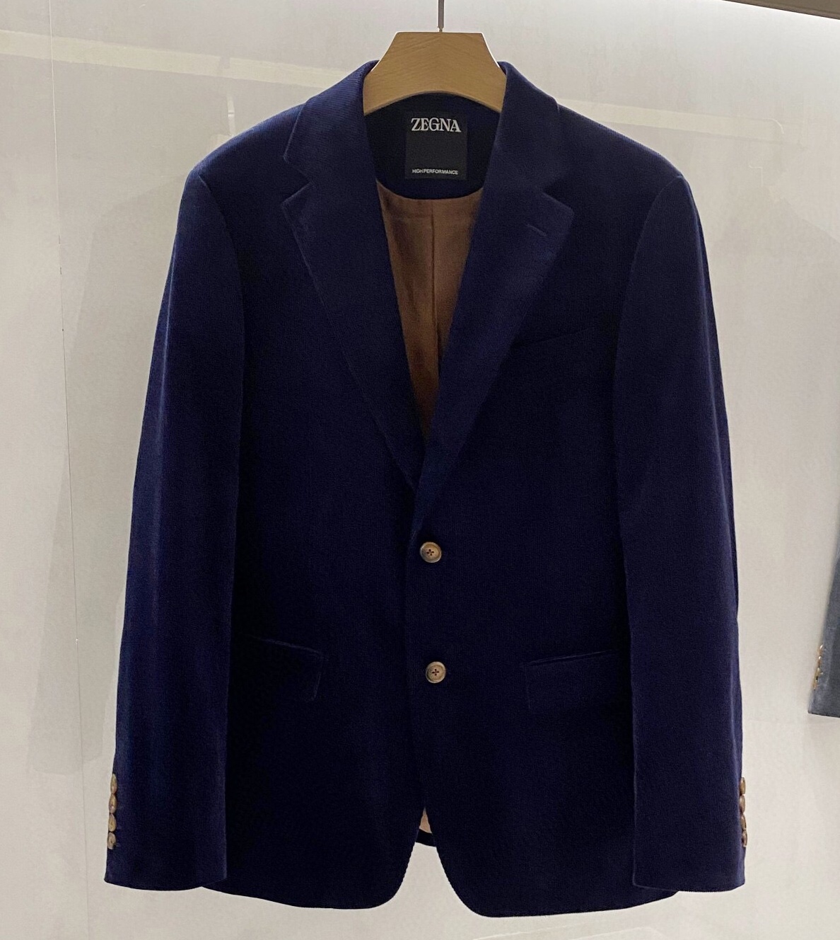제냐 2024 남성용 코르덴 수트자켓 ZN379 YB
