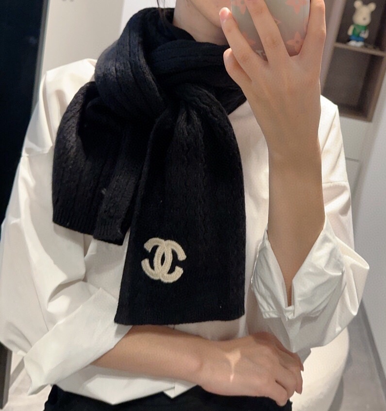 샤넬 캐시미어 스카프 SN1008 SG1_A