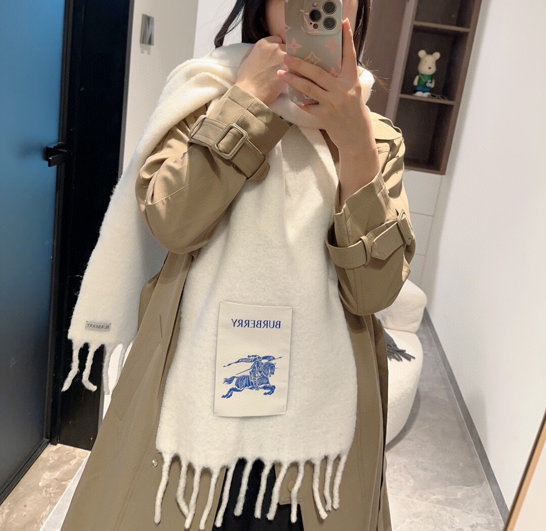버버리 모헤어 스카프 SN1100 SG1_A