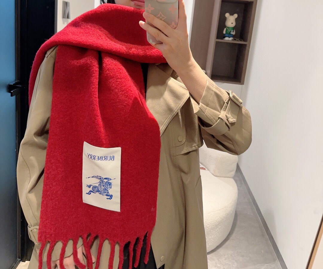 버버리 모헤어 스카프 SN1104 SG1_A