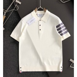 톰브라운 2025 남성용 니트반팔티 TB1010 YB