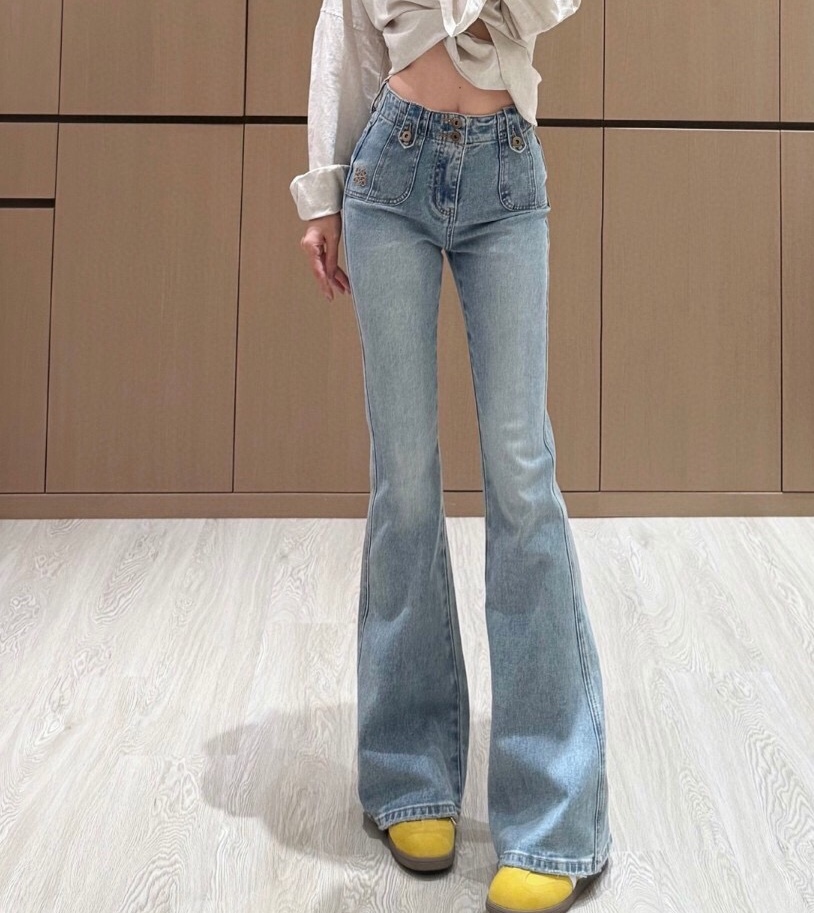 로에베 2025 여성용 청바지 WA5101 JS-A