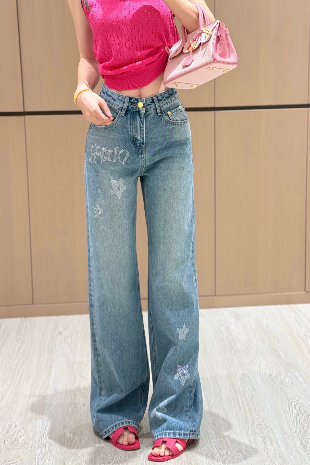 크리스챤 디올 2025 여성용 청바지 WA5126 JS-A