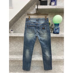 돌체앤가바나 2025 남성용 청바지 DG371 YB 스트레이트