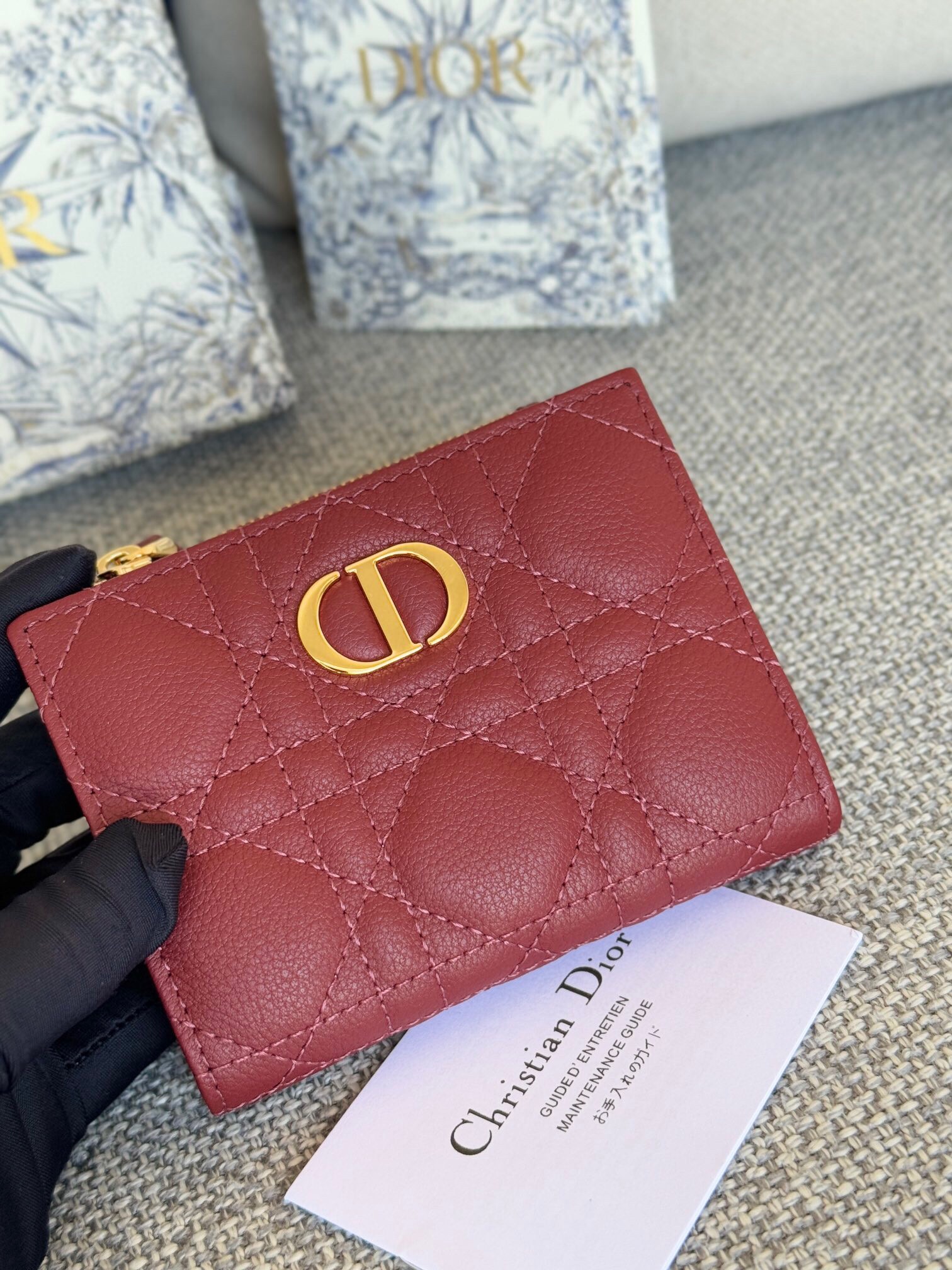 디올 Dior Caro Dahlia 지갑 S5173UBHZ 004 NMW