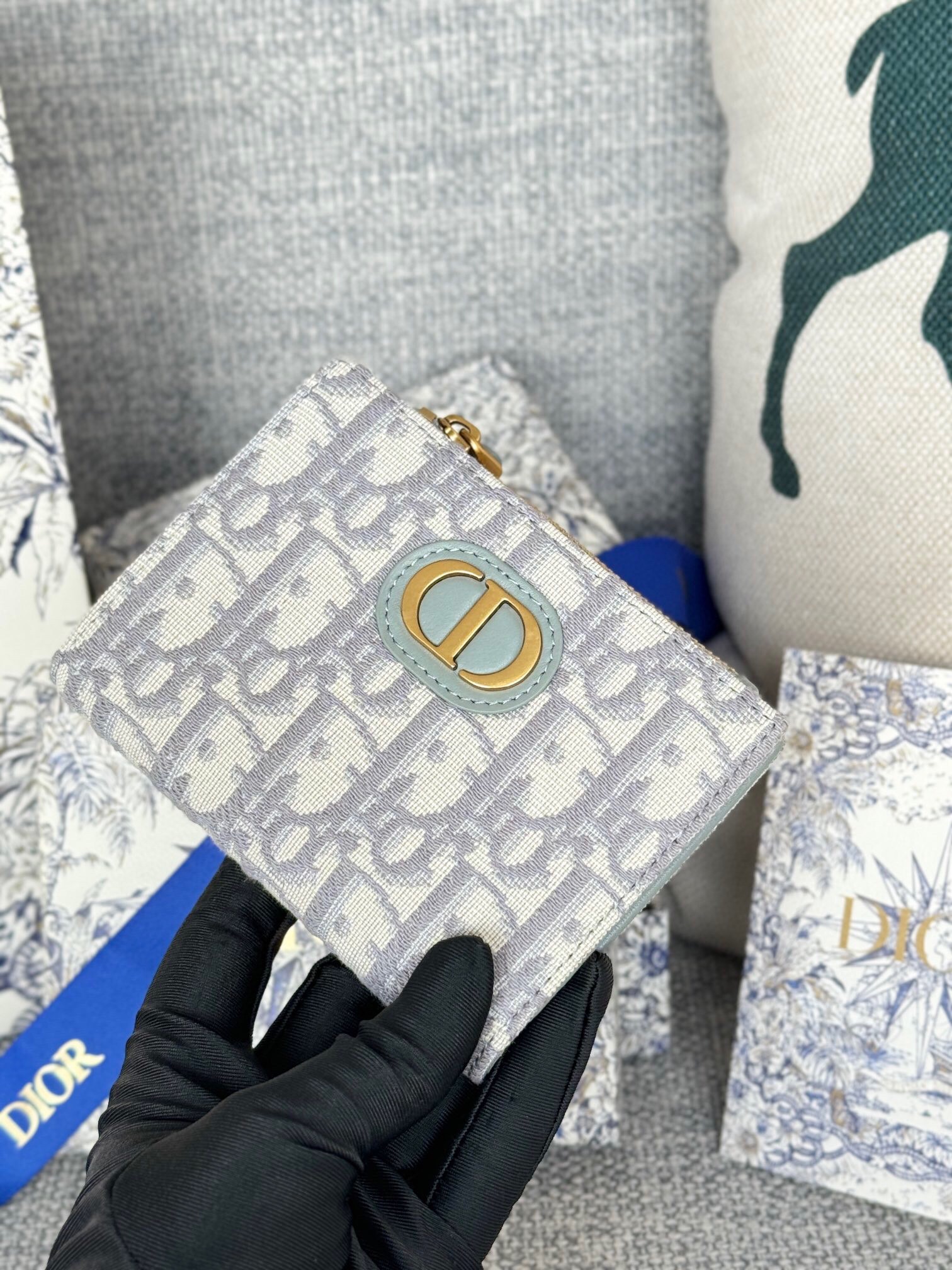 디올 Dior Caro Dahlia 지갑 S5173UBHZ 007 NMW