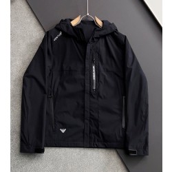 알마니 2025 남성용 바람막이 후드자켓 AM117 YB