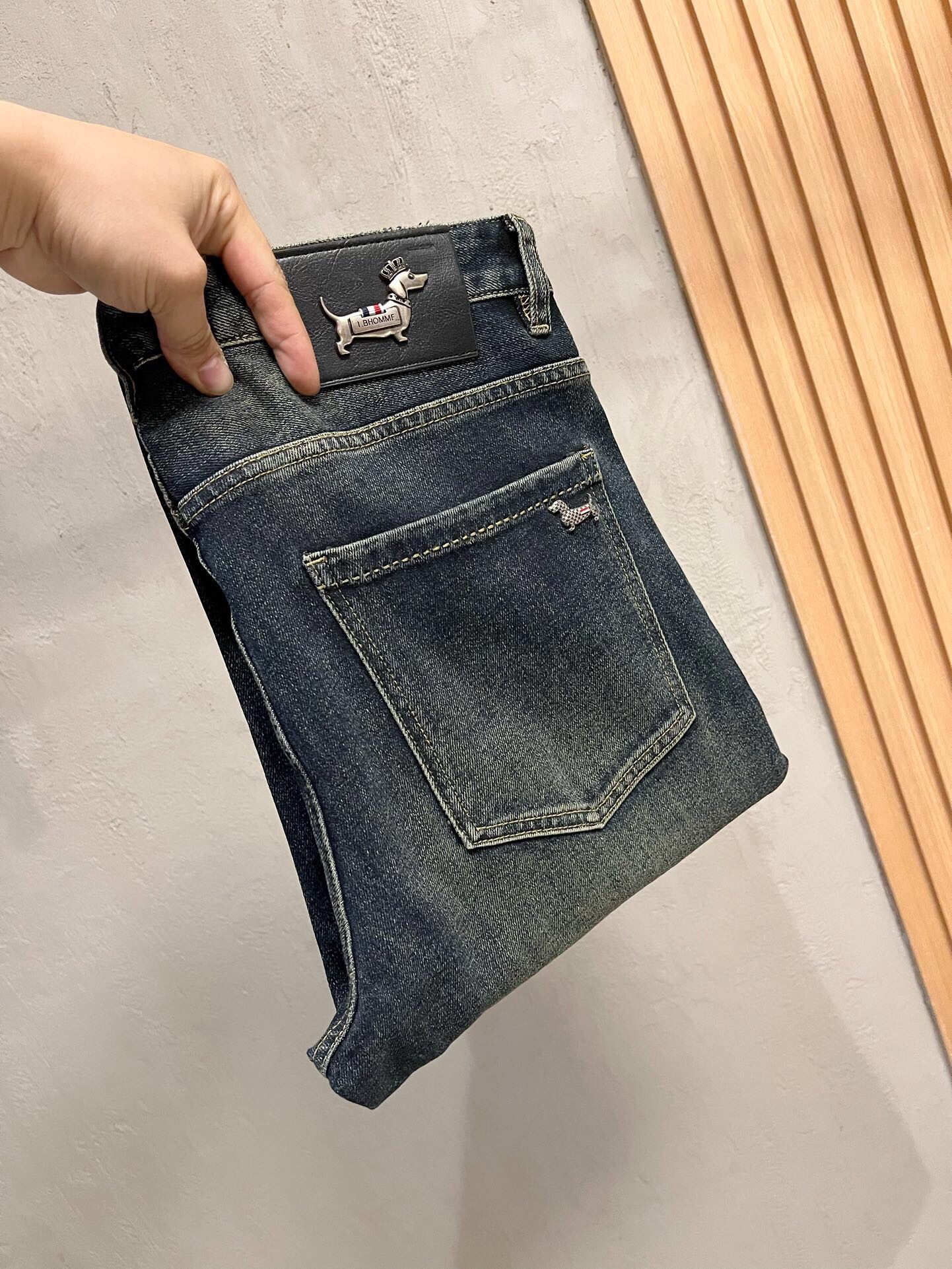 톰브라운 2025 남성용 청바지 TB1150 PD
