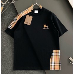 버버리 2025 남성용 반팔티 BU1128 YB