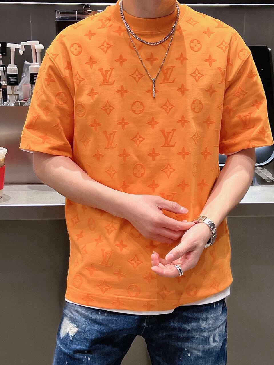 루이비통 2025 남성용 반팔티 LV1715 PD