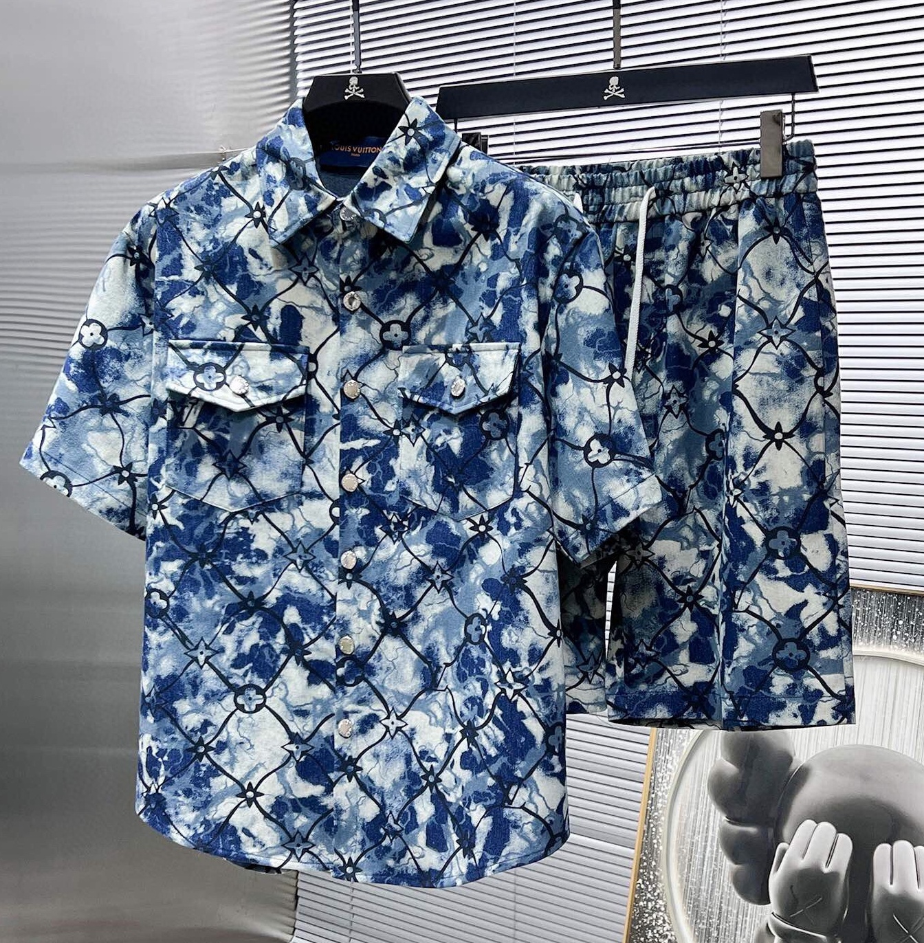 루이비통 2025 남성용 반팔세트 LV1725 PD