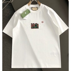 구찌 2025 남성용 반팔티 GC413 YB
