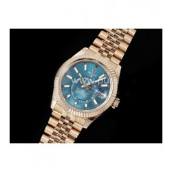 ROLEX]로렉스 롤렉스 스카이드웰러 42mm 336938 로즈골드 블루 다이얼, 남자명품시계,워치,남자,SA,명품시계,메탈밴드