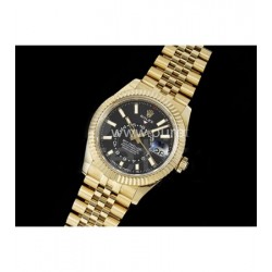 ROLEX 로렉스 롤렉스 스카이드웰러 42mm 336938 옐로우골드 블랙 다이얼, 남자명품시계,워치,남자,SA,명품시계,메탈밴드