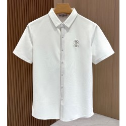 [홍콩명품.BRUNELLO CUCINELLI]브루넬로 쿠치넬리 2025 남성용 반팔셔츠 BL1163 HD 홍콩명품의류,구매대행,온라인명품