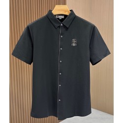 [홍콩명품.BRUNELLO CUCINELLI]브루넬로 쿠치넬리 2025 남성용 반팔셔츠 BL1165 HD 홍콩명품의류,구매대행,온라인명품