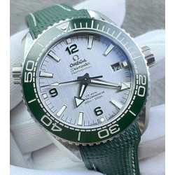 [홍콩명품시계.OMEGA] 오메가 시마스터 씨마스터 플래닛 오션 그레이 다이얼 그린밴드 600M 43.5mm 남성용 시계