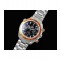 [홍콩명품시계.OMEGA] 오메가 시마스터 크로노 43mm 오렌지 베젤 블랙 다이얼 메탈스트랩