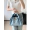 [홍콩명품.CHANEL]샤넬 25 스몰 핸드백 워시드 데님 & 골드 메탈  블루