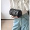 [홍콩명품.CHANEL] 샤넬 25P 클래식 핸들 체인 보스톤 원통백 캐비어 블랙 금장