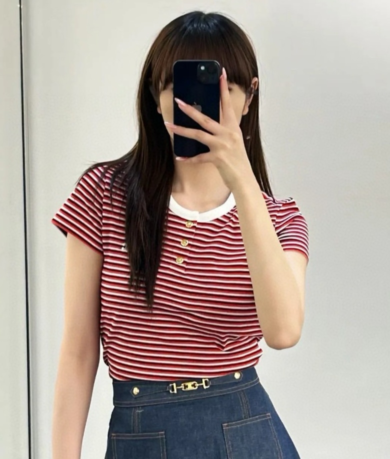 [홍콩명품.CELINE ] 셀린느 2025 여성용 니트반팔 WA5552 JS-A  홍콩명품의류,구매대행,온라인명품