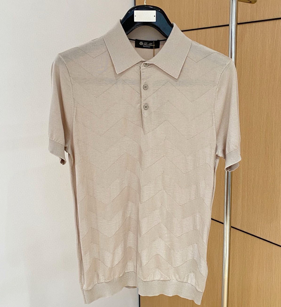 [홍콩명품.Loro Piana]  로로피아나 2025 니트반팔 , LP345 YB, 홍콩명품의류,구매대행,온라인명품