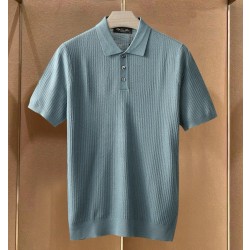 [홍콩명품.Loro Piana]  로로피아나 2025 니트반팔 , LP346 YB, 홍콩명품의류,구매대행,온라인명품