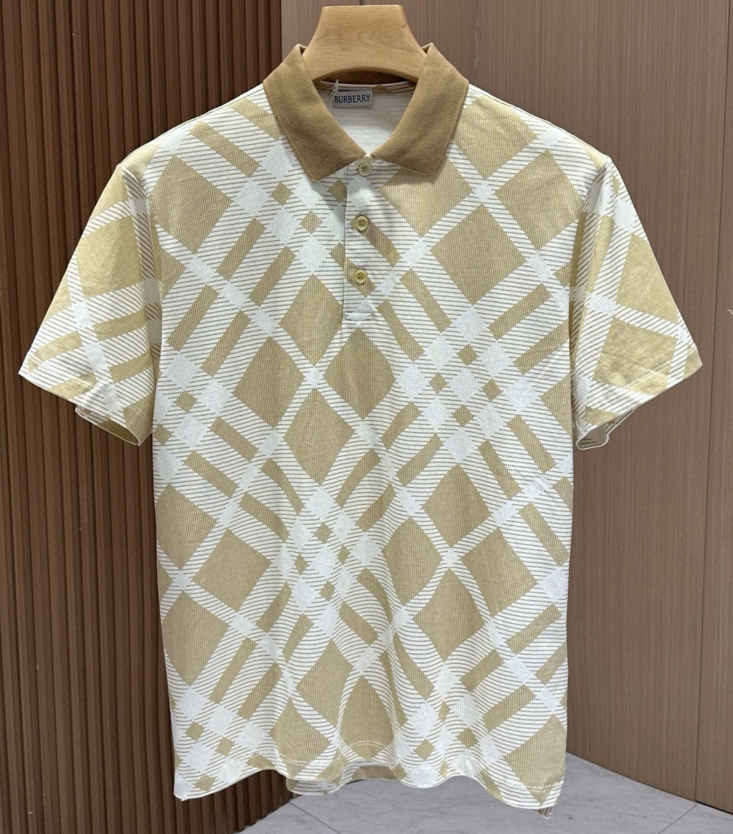 [홍콩명품.BURBERRY]버버리 2025 남성용 폴로반팔티 BU1240 YB 홍콩명품의류,구매대행,온라인명품
