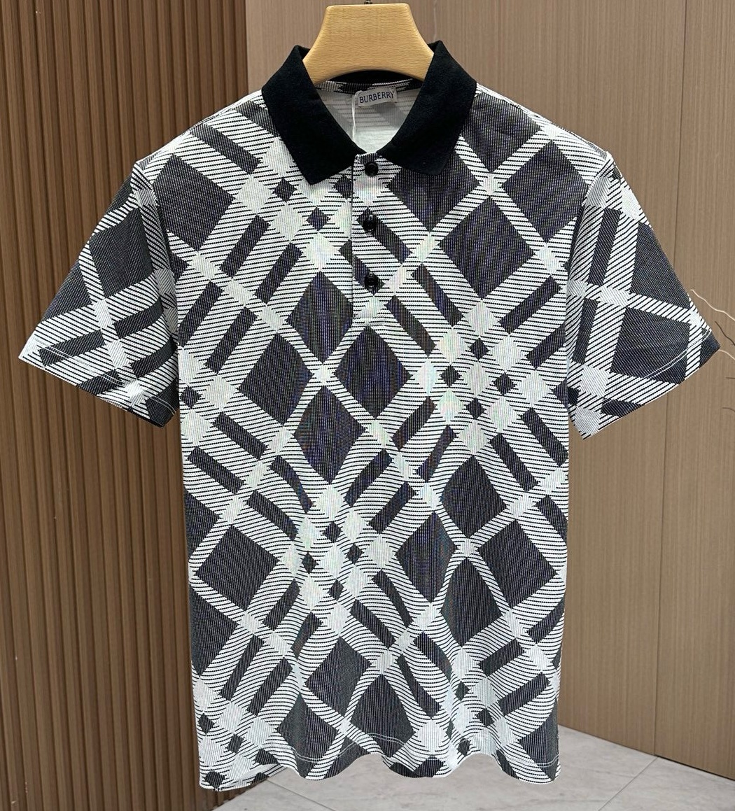 [홍콩명품.BURBERRY]버버리 2025 남성용 폴로반팔티 BU1241 YB 홍콩명품의류,구매대행,온라인명품