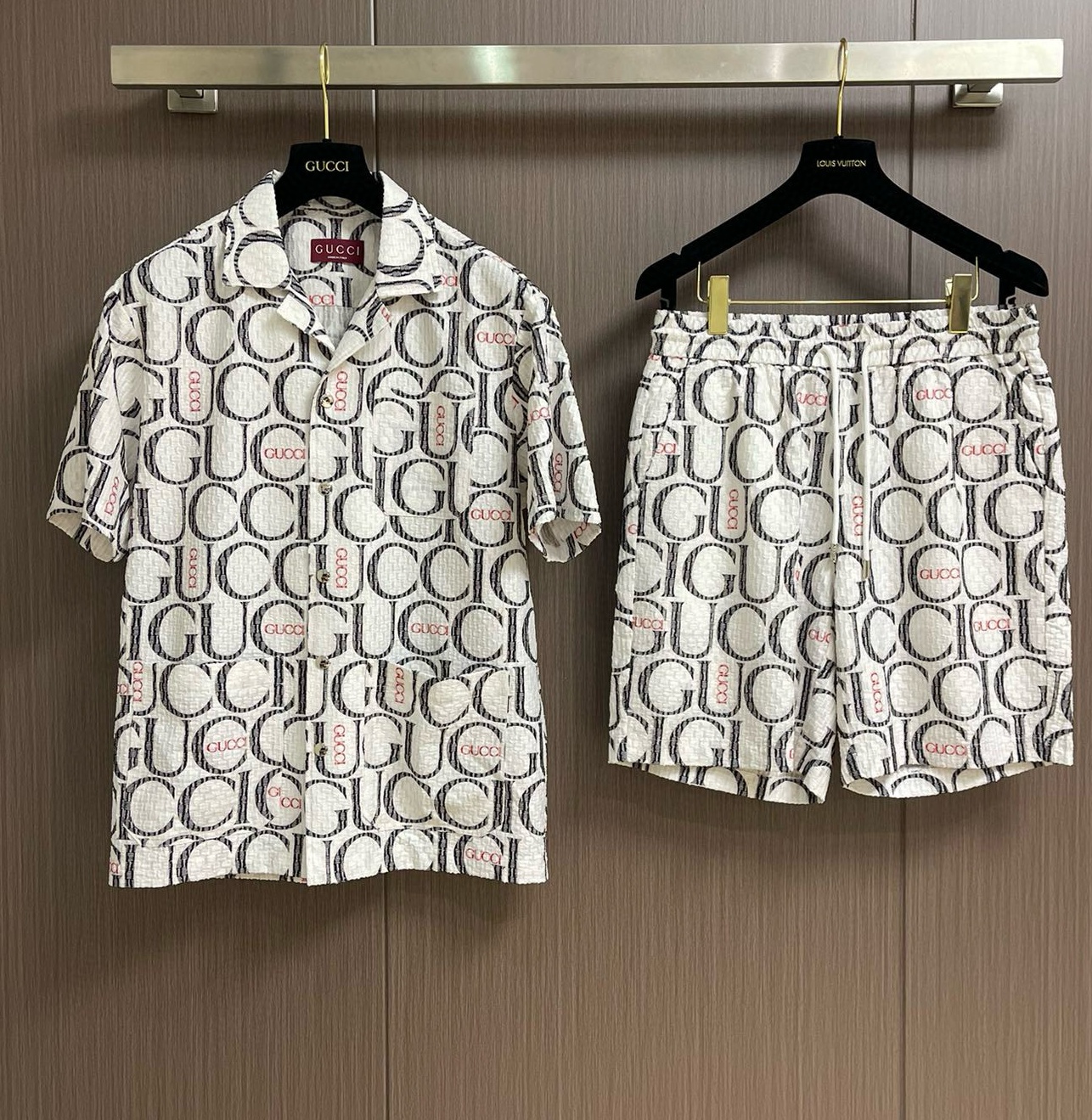 [홍콩명품.GUCCI]구찌 2025 남성용 반팔셔츠 세트 GC450 HD  홍콩명품의류,구매대행,온라인명품