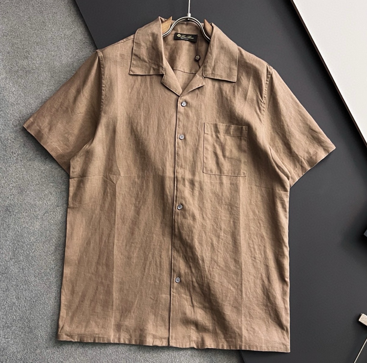 [홍콩명품.loro piana]로로피아나 2025 남성용 린넨 반팔셔츠 LP372 PD 3컬러 홍콩명품의류,구매대행,온라인명품