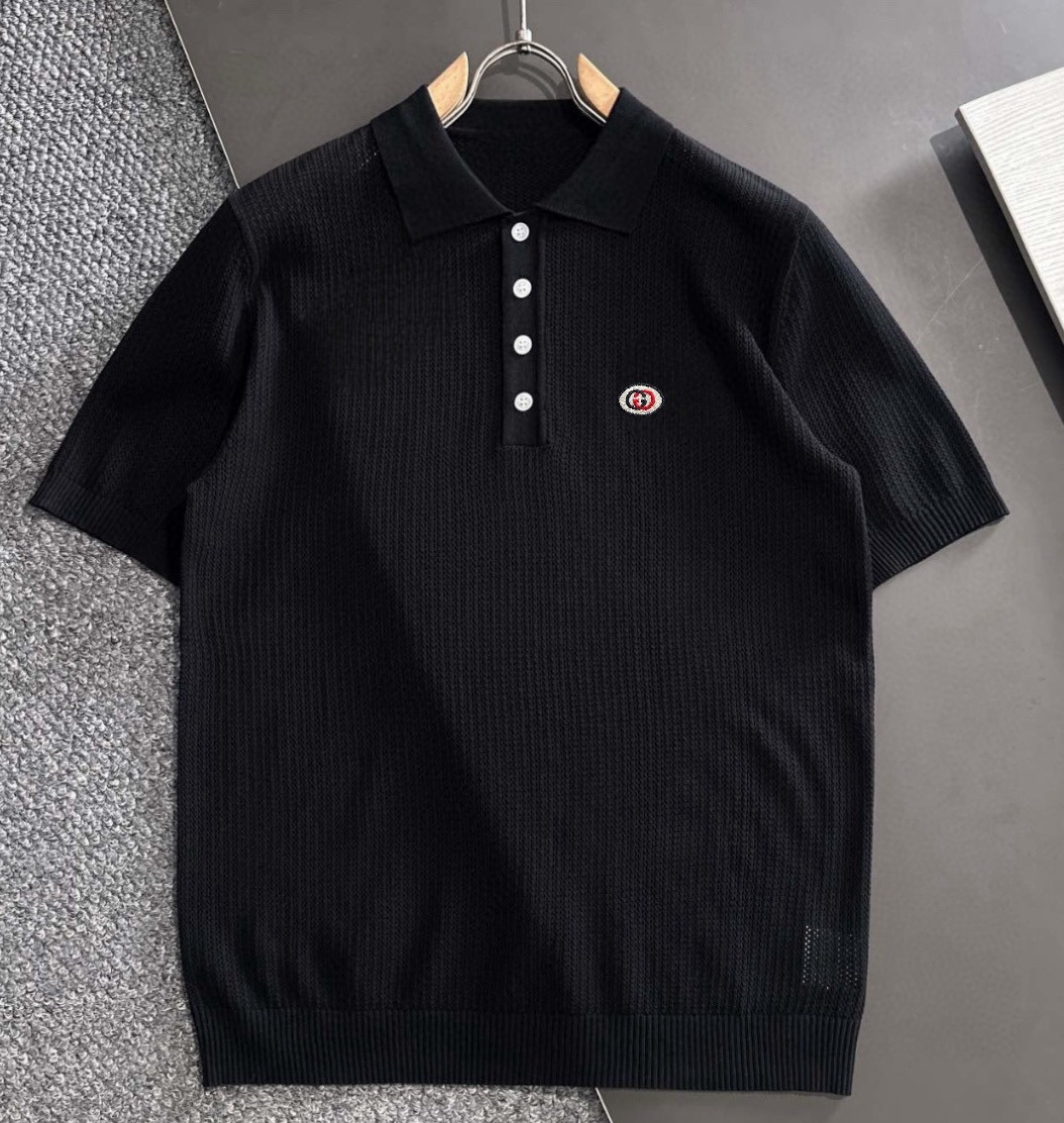 [홍콩명품.GUCCI]구찌 2025 남성용 니트반팔 GC453 PD 2컬러  홍콩명품의류,구매대행,온라인명품