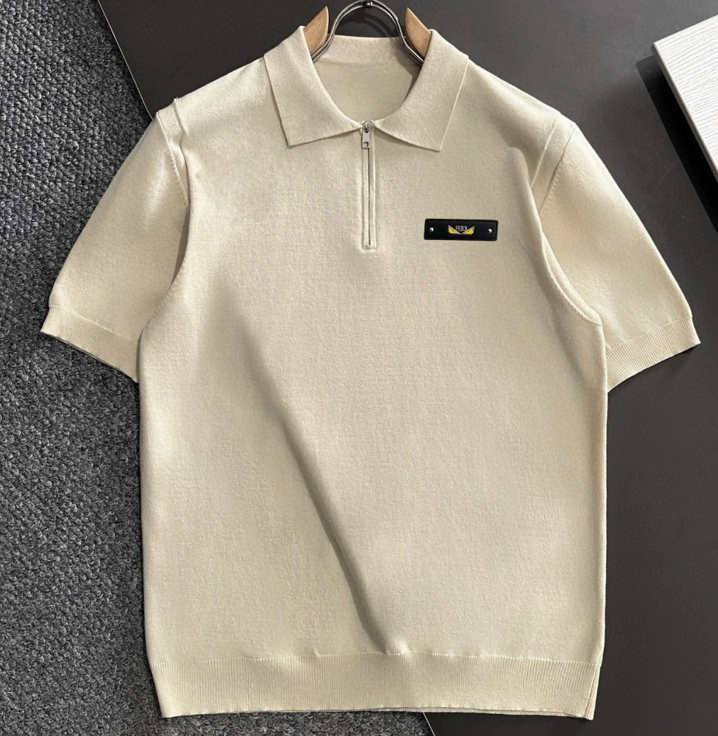 [홍콩명품,FENDI] 펜디2025 남성용 니트반팔티 FD551 PD 3컬러 홍콩명품의류,구매대행,온라인명품