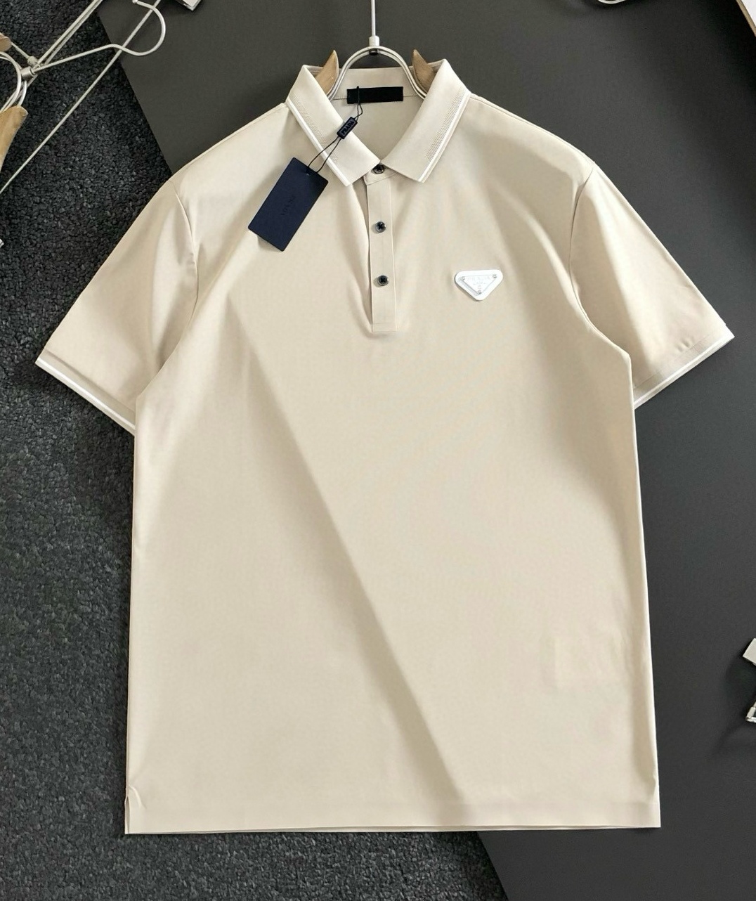 [홍콩명품.PRADA]프라다 2025 남성용 폴로반팔 PD1333 YB 홍콩명품의류,구매대행,온라인명품