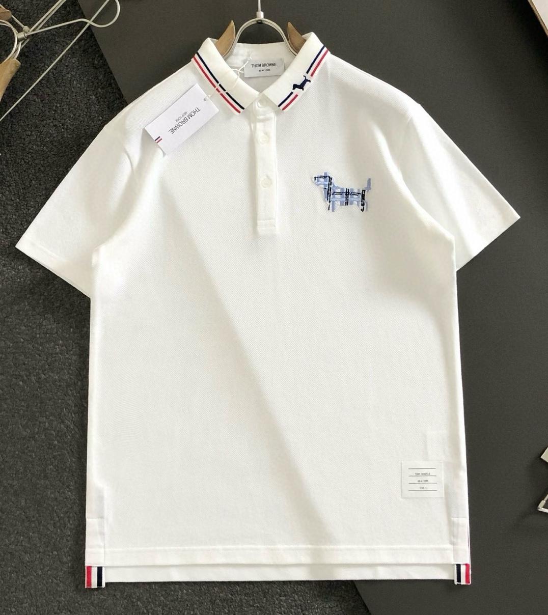[홍콩명품.THOM BROWNE ] 톰 브라운 2025 남성용 폴로반팔 TB1207 YB 홍콩명품의류,구매대행,온라인명품