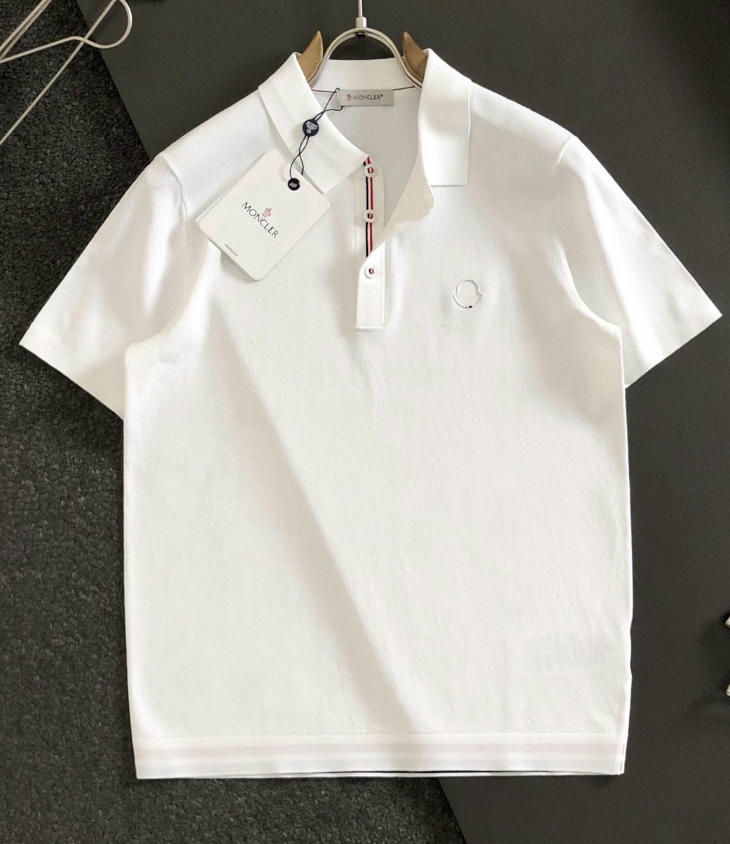 [홍콩명품.MONCLER] 몽클레어 2025 남성용 니트반팔티 MQ1297 YB 홍콩명품의류,구매대행,온라인명품