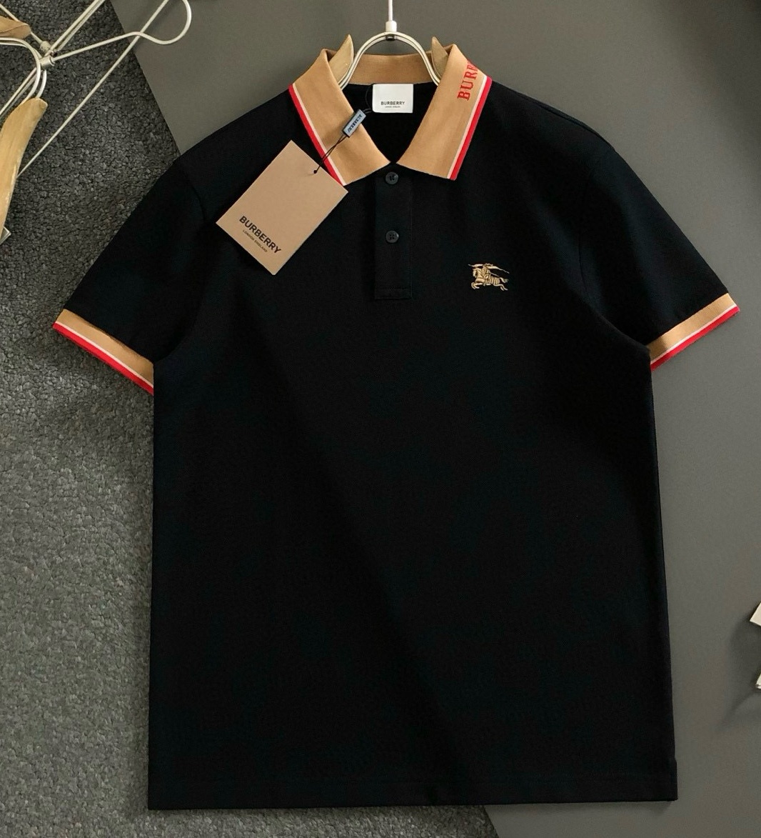 [홍콩명품.BURBERRY] 버버리 2025 남성용 폴로반팔티 BU1246 YB 홍콩명품의류,구매대행,온라인명품