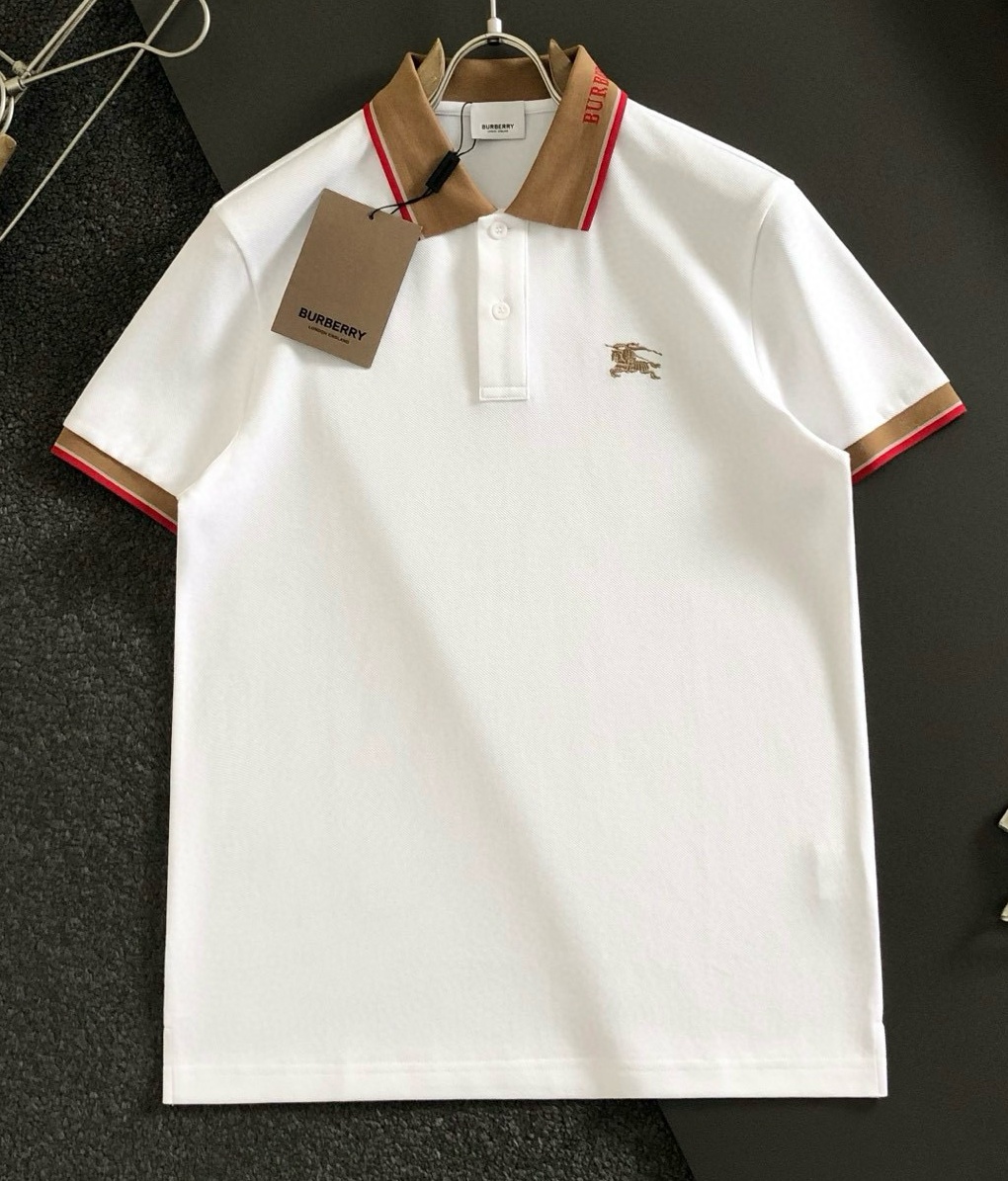[홍콩명품.BURBERRY] 버버리 2025 남성용 폴로반팔티 BU1248 YB 홍콩명품의류,구매대행,온라인명품