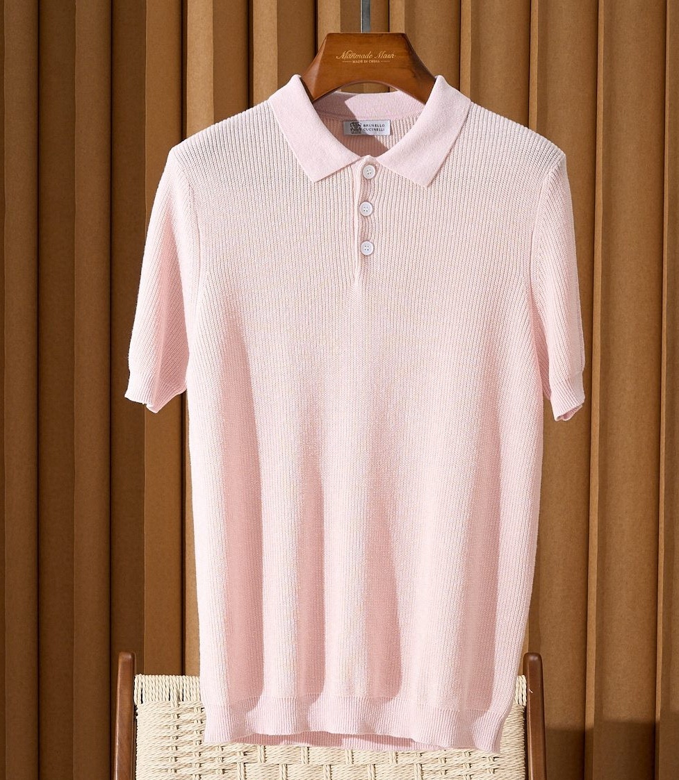 [홍콩명품.BRUNELLO CUCINELLI]브루넬로 쿠치넬리 2025 남성용 니트반팔 BL1193 HD 홍콩명품의류,구매대행,온라인명품