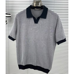 [홍콩명품.Loro Piana] 로로피아나 2025 울+잠사 니트반팔 LP406 PD 홍콩명품의류,구매대행,온라인명품