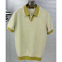 [홍콩명품.Loro Piana] 로로피아나 2025 울+잠사 니트반팔 LP409 PD 홍콩명품의류,구매대행,온라인명품
