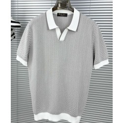 [홍콩명품.Loro Piana] 로로피아나 2025 울+잠사 니트반팔 LP410 PD 홍콩명품의류,구매대행,온라인명품