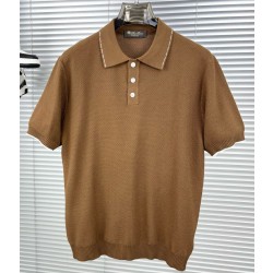 [홍콩명품.Loro Piana] 로로피아나 2025 울+잠사 니트반팔 LP412 PD 홍콩명품의류,구매대행,온라인명품