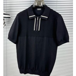 [홍콩명품.ZEGNA] 제냐 2025 남성용 울+잠사 니트반팔티 ZN570 PD  홍콩명품의류,구매대행,온라인명품